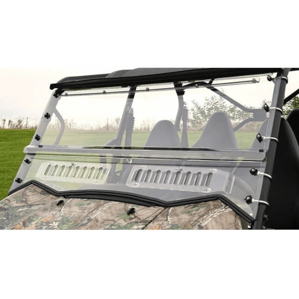 Falcon Ridge Kawasaki Teryx 800 Two Piece Aero Vent Hard Coated Front Windshield