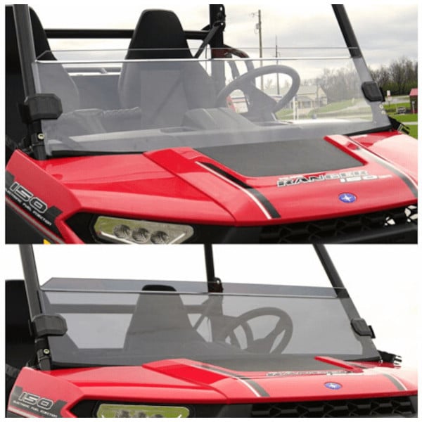 Falcon Ridge Polaris Ranger 150 Tinted Half Front Windshield