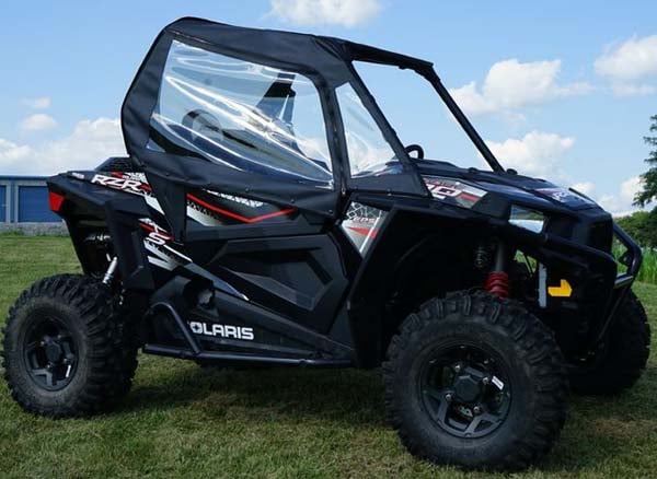 Falcon Ridge Polaris RZR XP 1000/XP Turbo/S 1000/900/S 900 Upper Soft Doors with Zipper