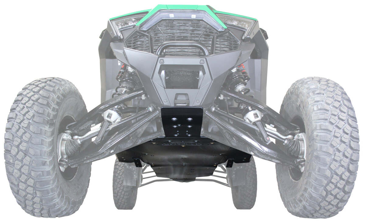Fcatory UTV Polaris RZR Pro R UHMW Skid Plate