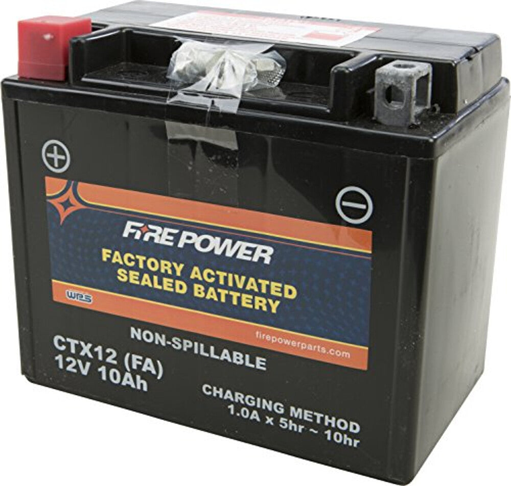 Fire Power Factory Activated Sealed Battery CTX12-BS