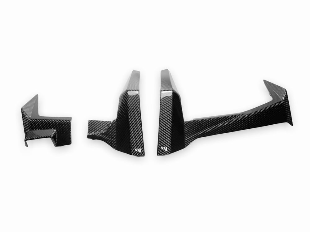 FourWerx '20+ Polaris RZR Pro XP / Pro R Carbon Fiber 3pc Dash Trim Kit