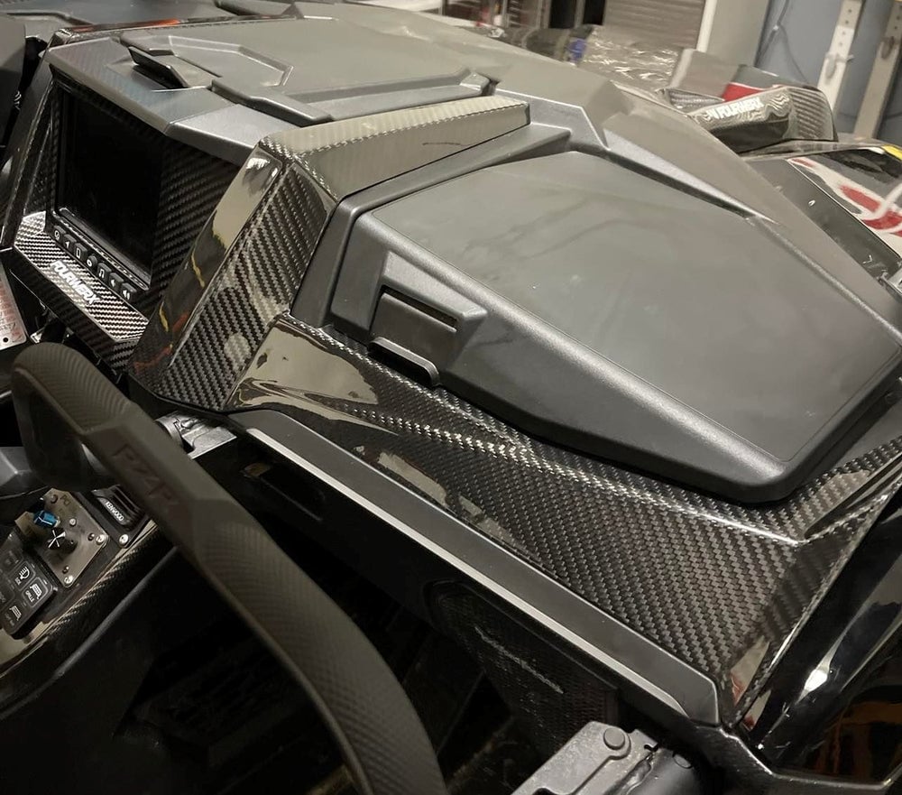FourWerx '20+ Polaris RZR Pro XP / Pro R Carbon Fiber 3pc Dash Trim Kit