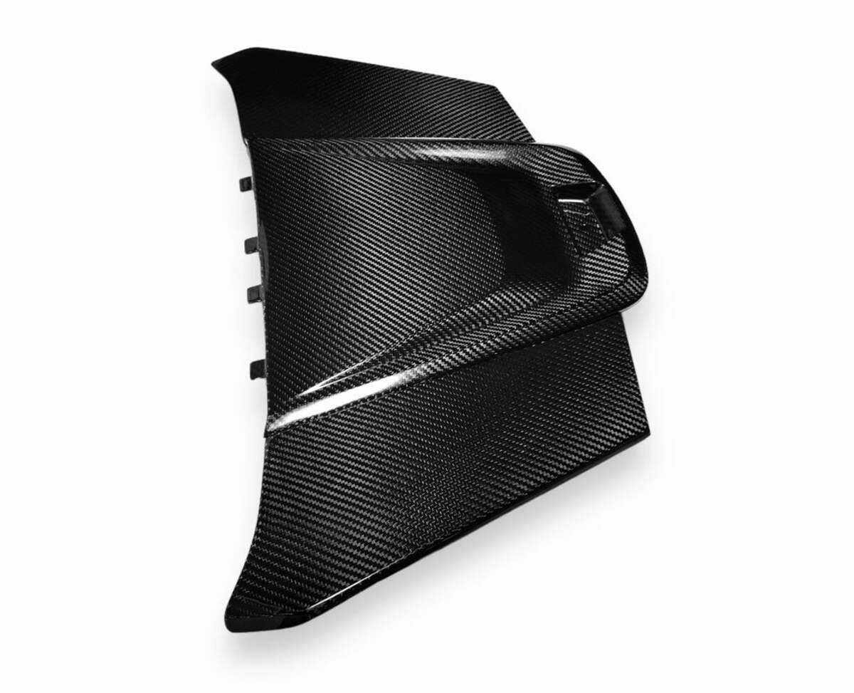 Fourwerx Can Am Maverick R Carbon Fiber 3 PC Upper Center Dash Trim Kit