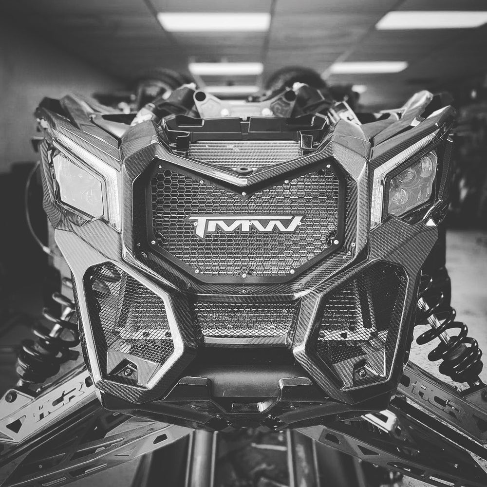 FourWerx Can Am Maverick X3 Carbon Fiber Front Fascia