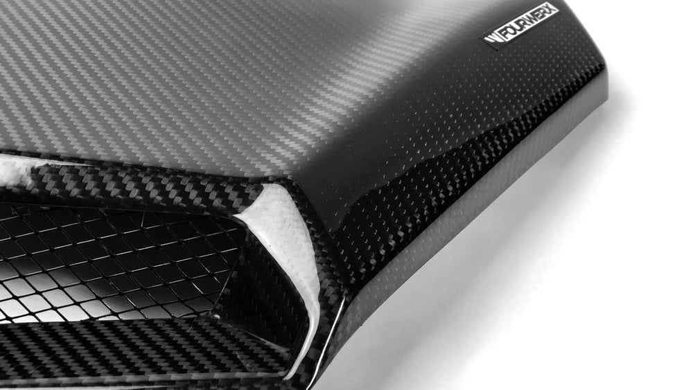 FourWerx Can Am Maverick X3 Carbon Fiber Hood