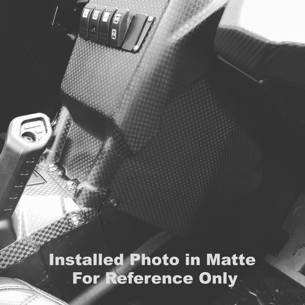 FourWerx Can Am Maverick X3 Carbon Fiber Under Dash Panels