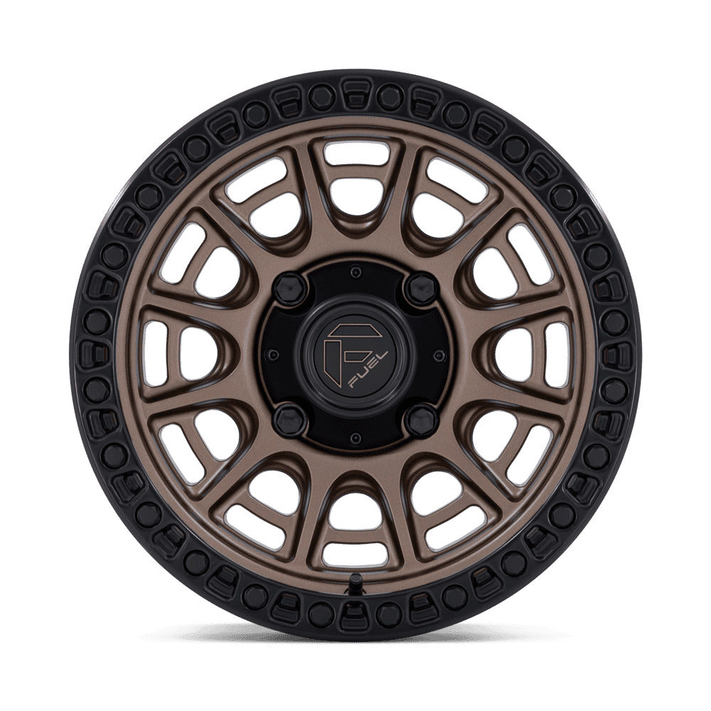 Fuel Cycle UTV Wheels - Matte Bronze w/ Matte Black Lip