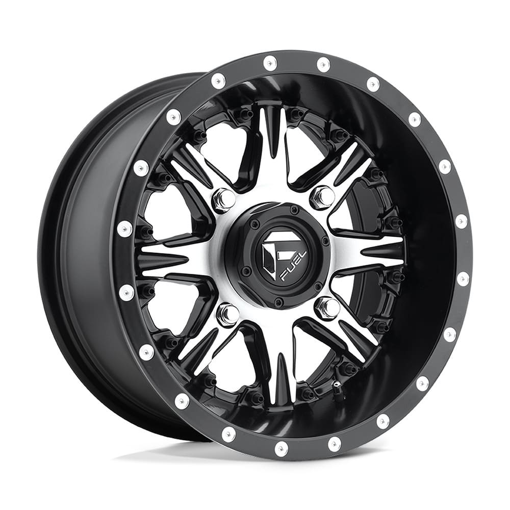 Fuel D541 Nutz UTV Wheel Matte Black Machined