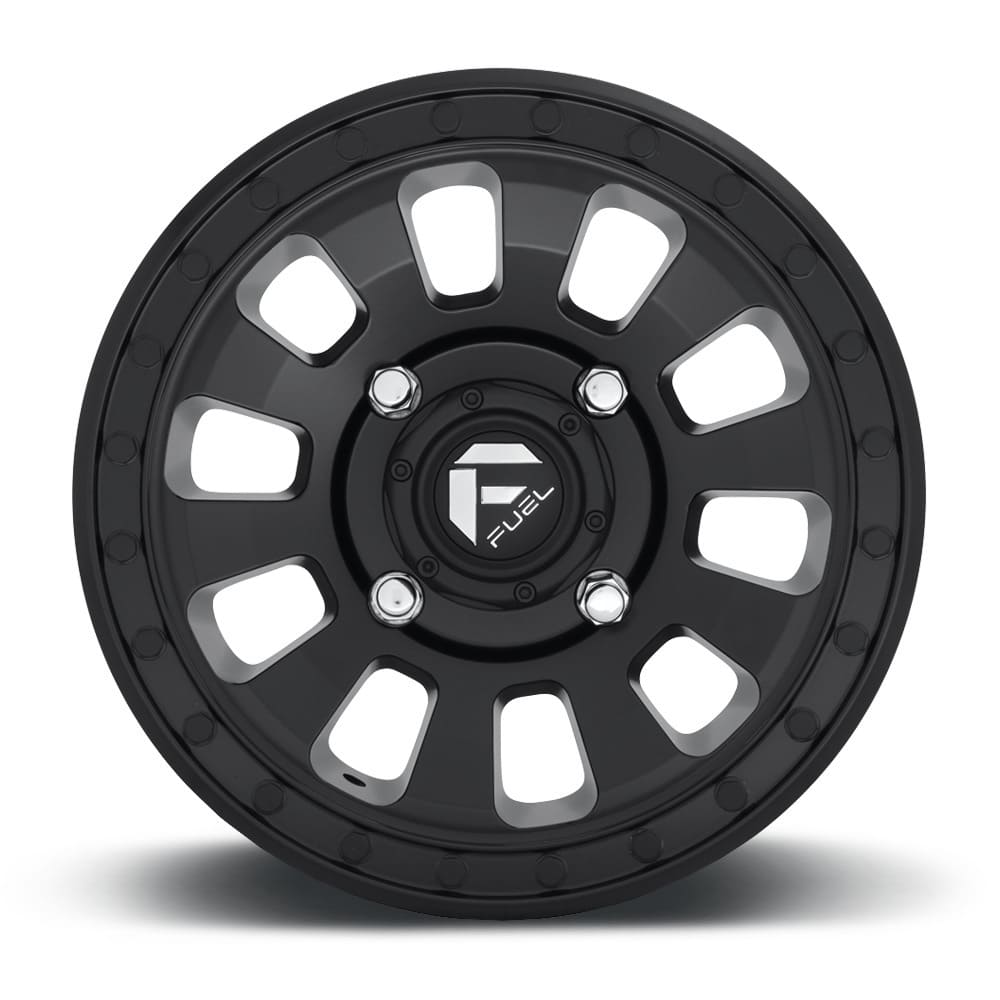 Fuel D630 Tactic Non-Beadlock Matte Black Wheel 15x7 4x156 +38mm