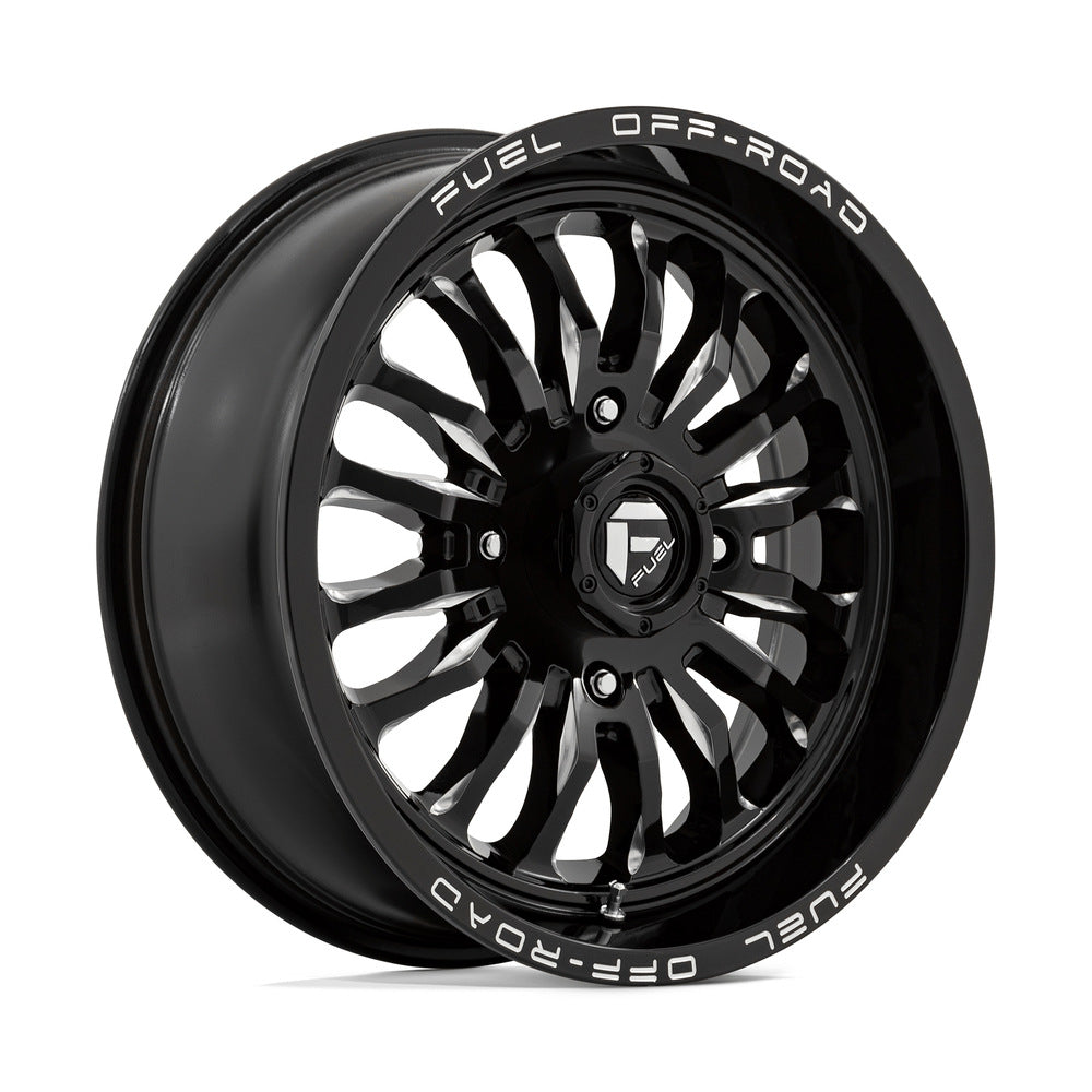 Fuel D821 ARC UTV Wheel Gloss Black Milled