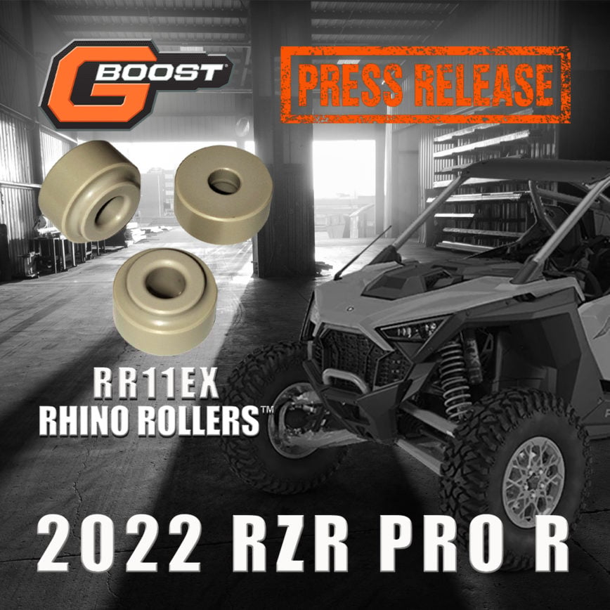 GBoost Technology Polaris RZR Pro R/Rhino Rollers