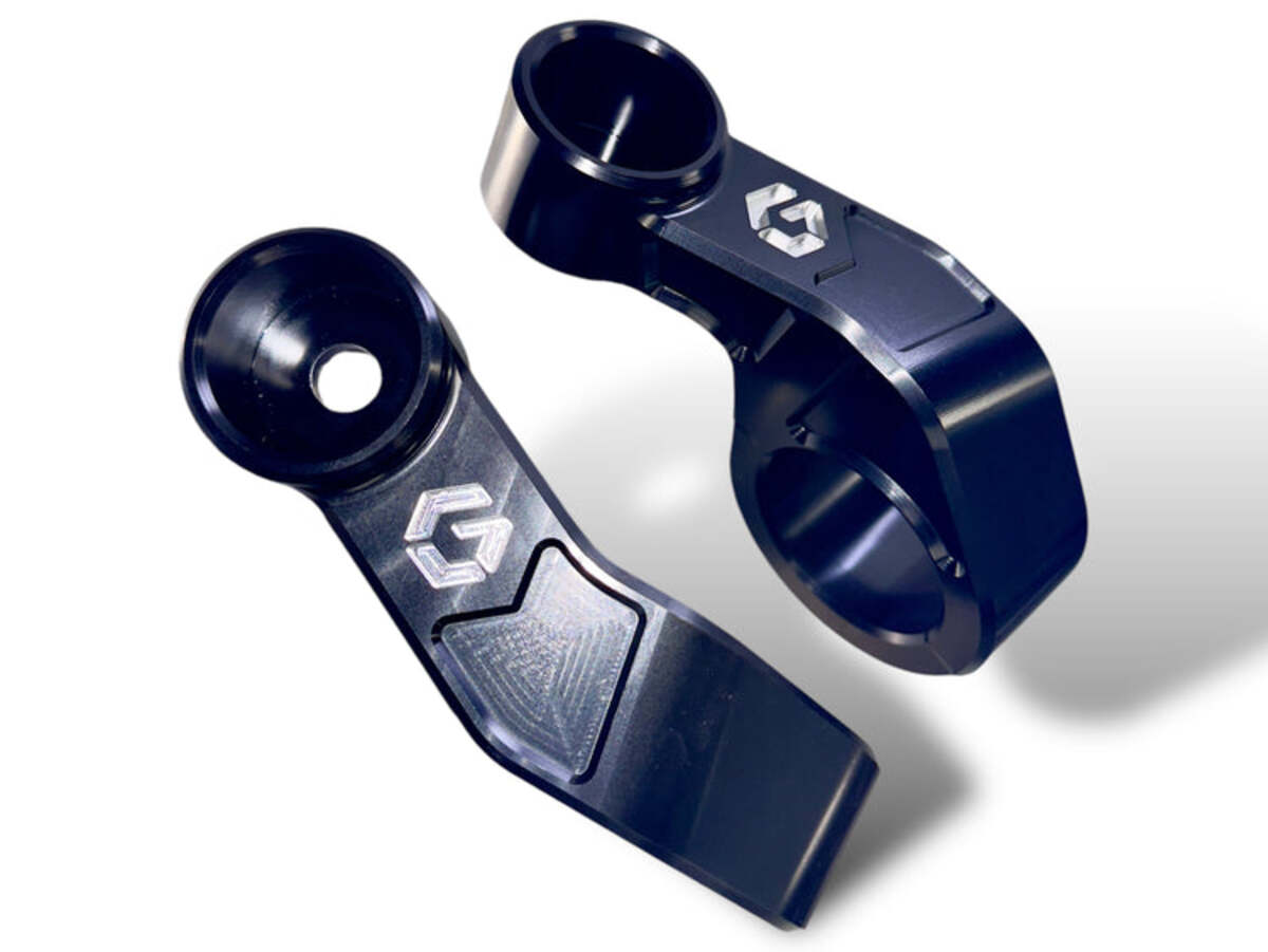 Geiser Performance Can-Am Maverick R Rear Bumper Tire Carrier Billet Clamp