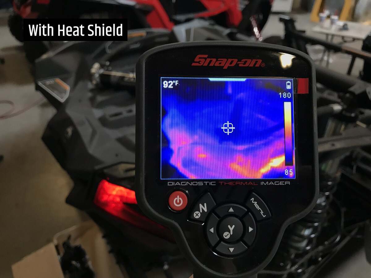 Geiser Performance Can-Am Maverick X3 Bed Heat Shield