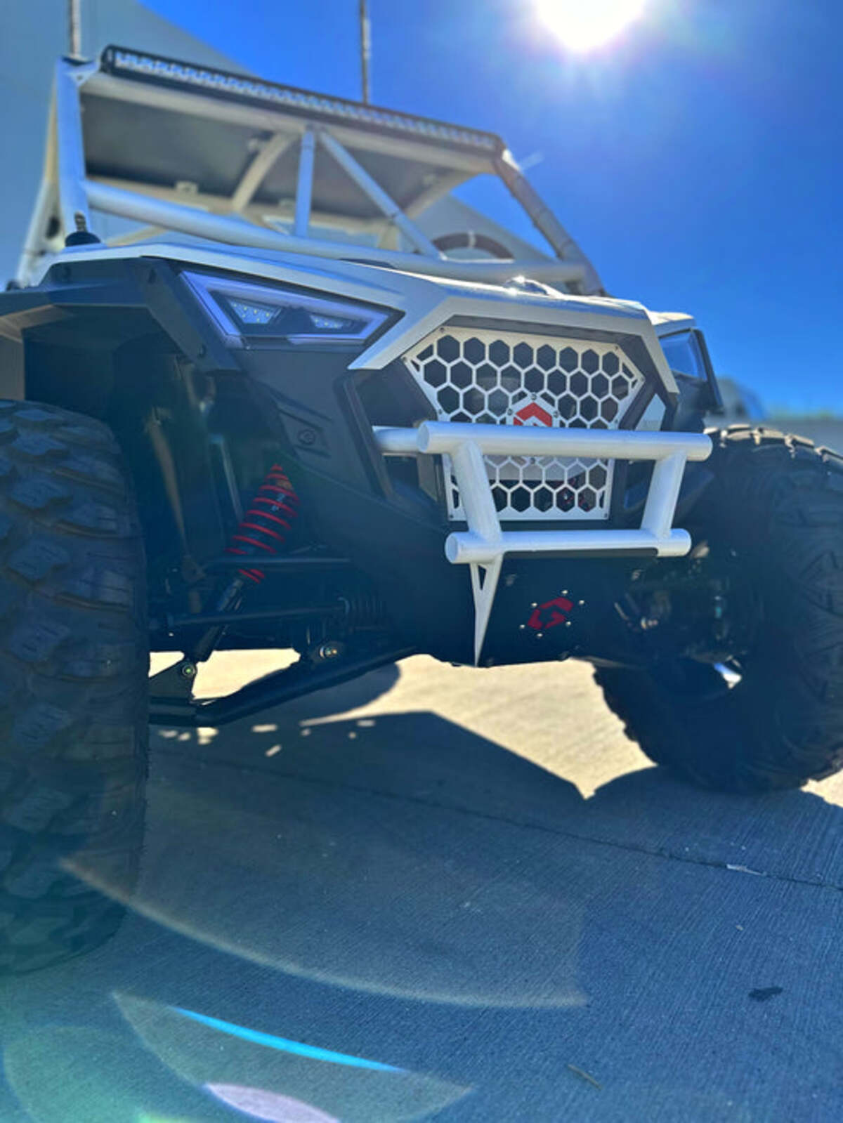 Geiser Performance Polaris RZR 200 Front Bumper