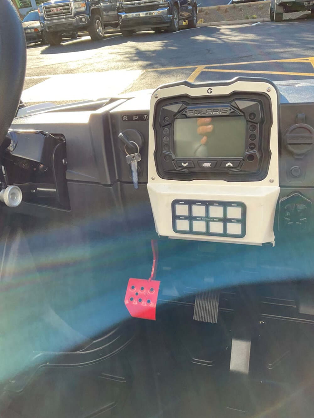 Geiser Performance Polaris RZR 200 SP Dash Bezel