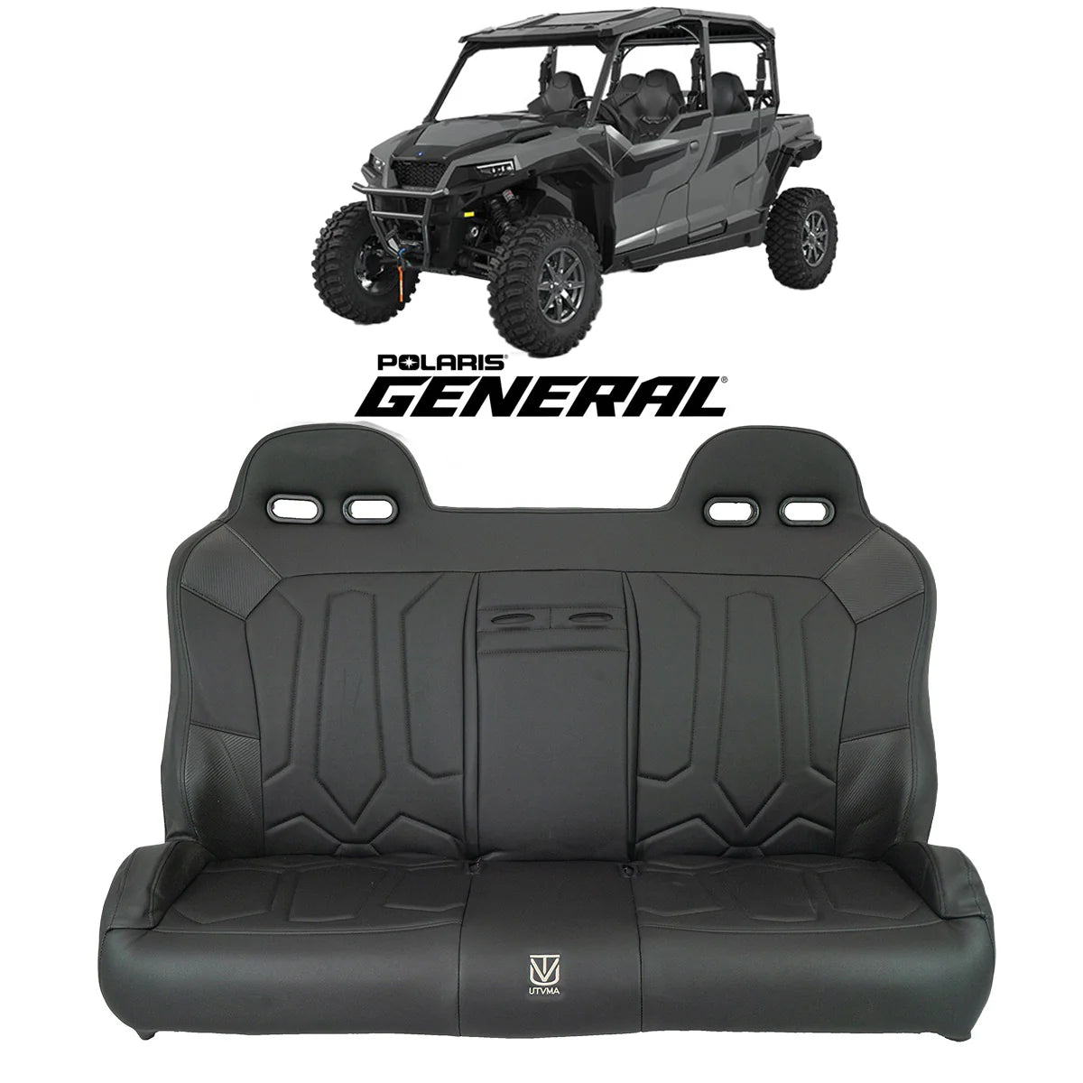 UTVMA General 4 1000 Rear Bench Seat