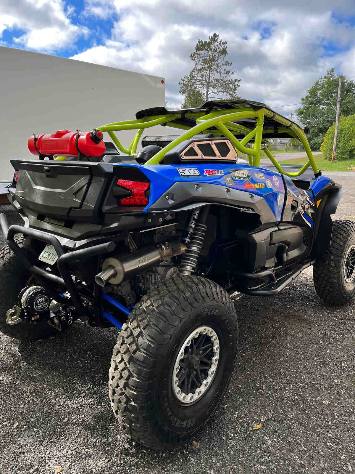 GGB '20-'24 Kawasaki KRX 1000 Trail Muffler