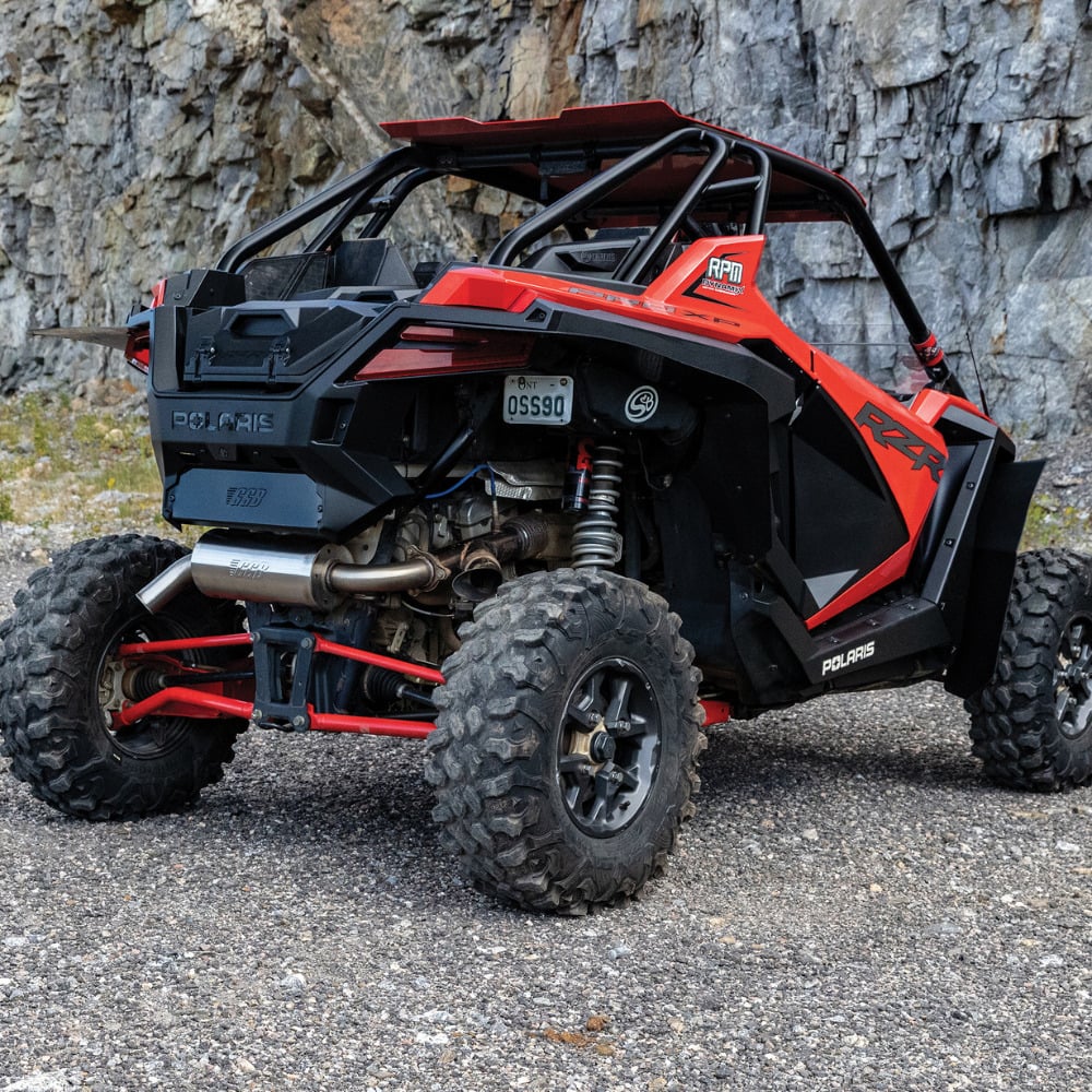 GGB '20-'24 Polaris RZR Pro XP/XP 4 Turbo Trail Muffler