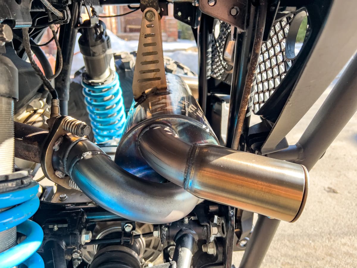 GGB Exhaust '23-'25 CF Moto Z Force 950 Sport/Sport 4/Trail Trail Muffler