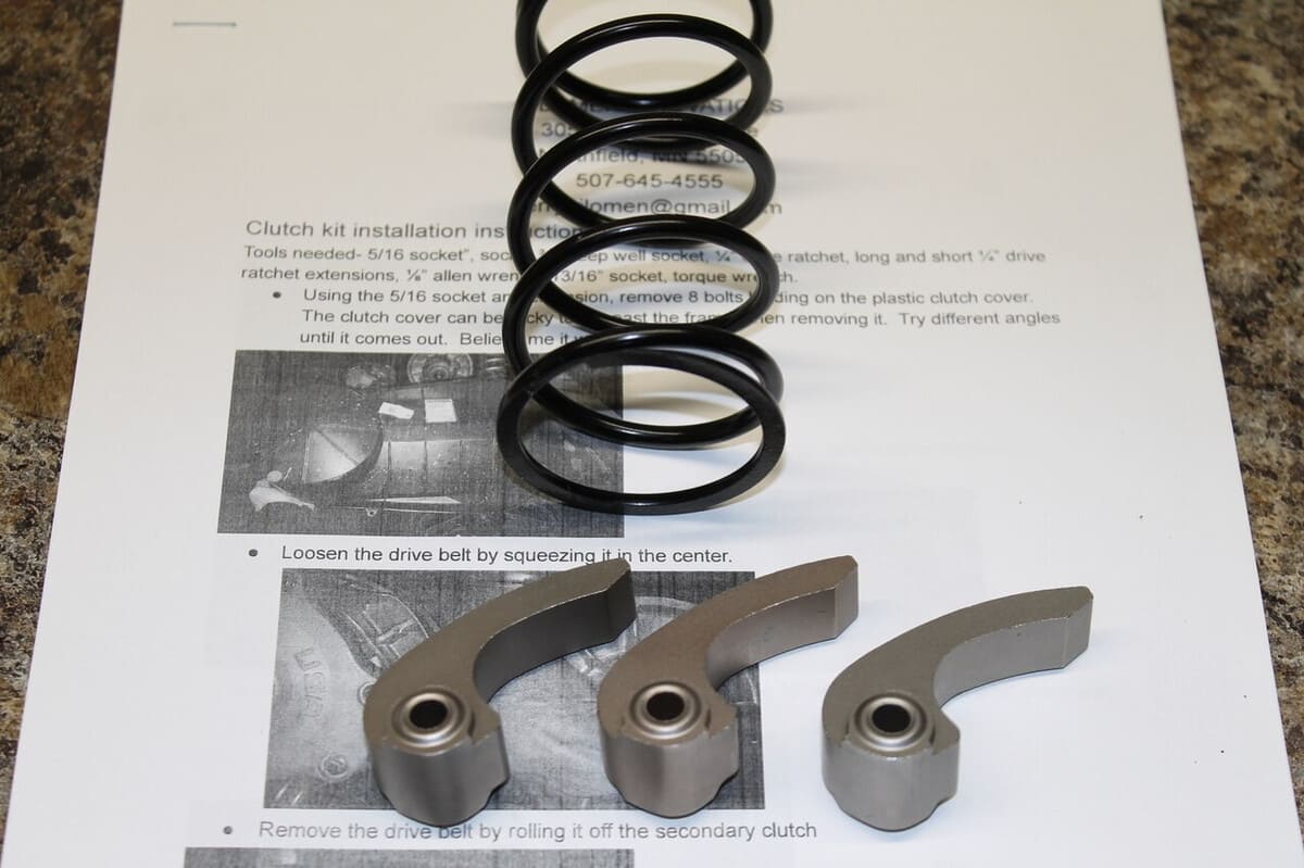 Gilomen Innovations '13 Polaris Elite Shift Clutch Kit