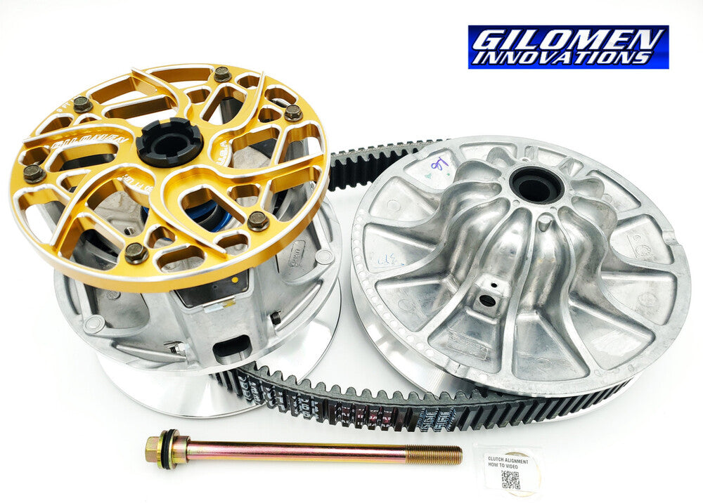 Gilomen Innovations '18-'20 Polaris Ranger 1000 Gold Pro Upgrade Clutch System w/ Clutch Kit - Primary & Secondary Clutch