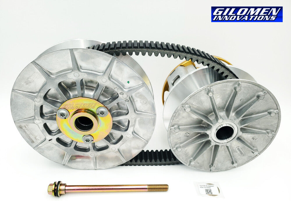 Gilomen Innovations '18-'20 Polaris Ranger 1000 Gold Pro Upgrade Clutch System w/ Clutch Kit - Primary & Secondary Clutch
