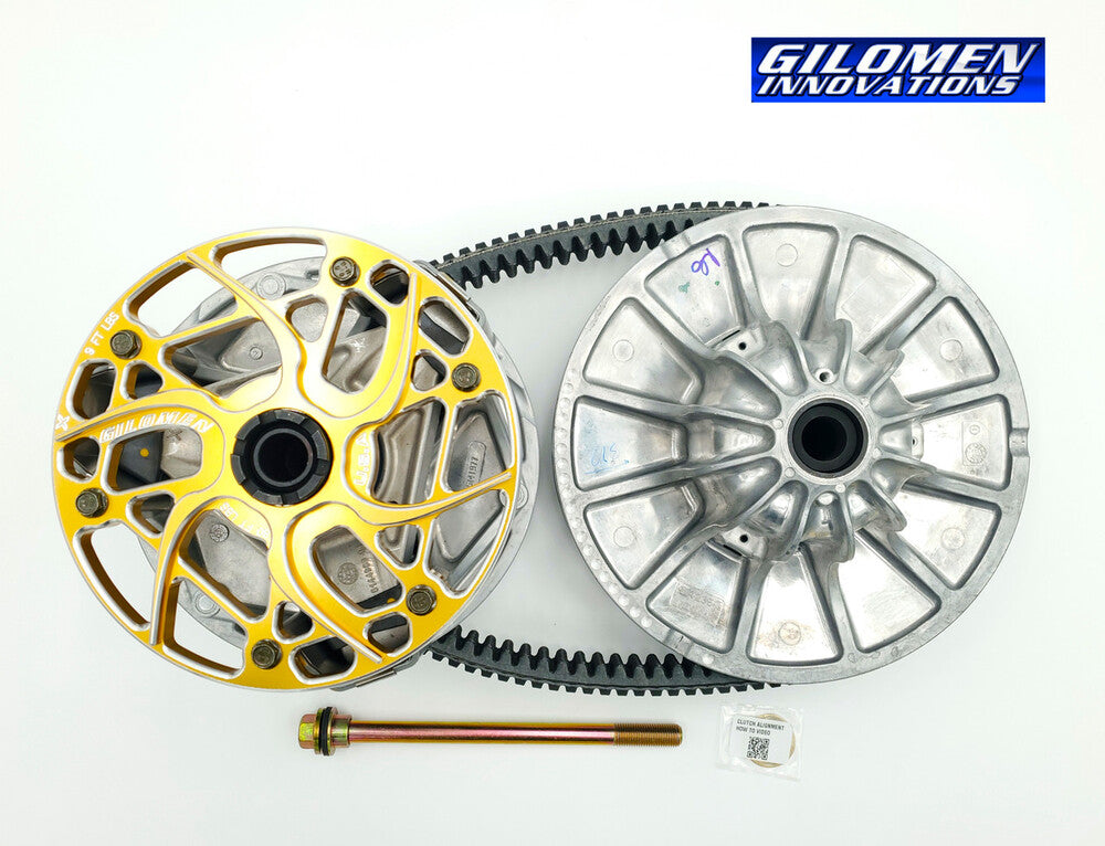 Gilomen Innovations '18-'20 Polaris Ranger 1000 Gold Pro Upgrade Clutch System w/ Clutch Kit - Primary & Secondary Clutch