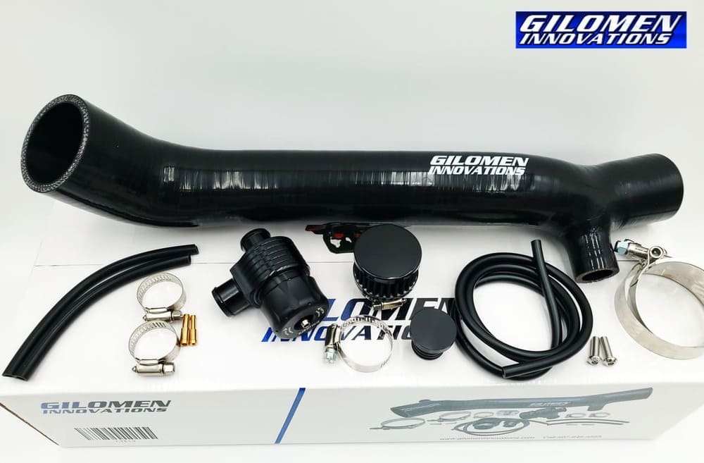 Gilomen Innovations '21+ Polaris RZR XP Turbo High Performance ECU Tuning Clutch Kit & HD silicone Turbocharge tube w/ blow off valve Package