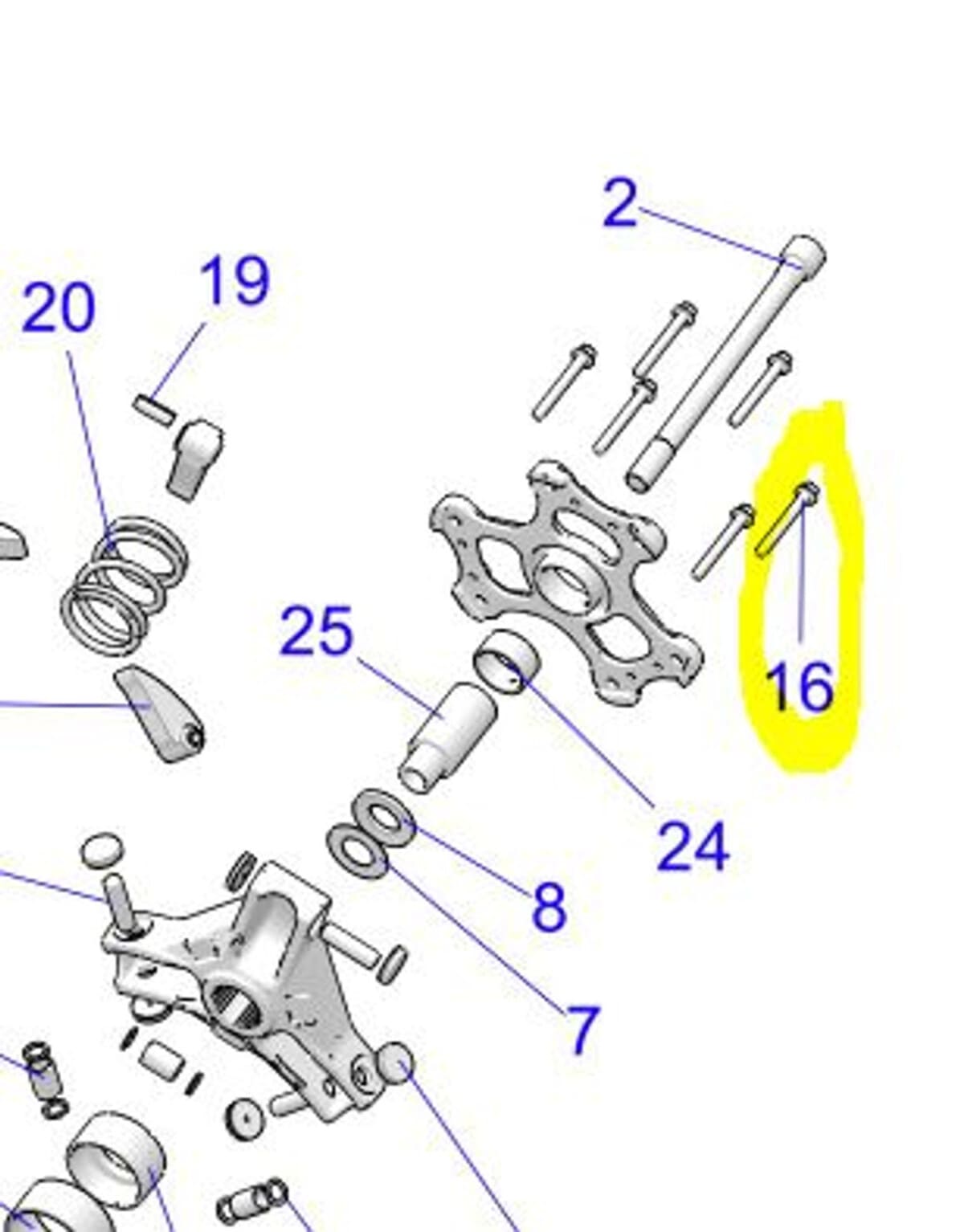 Gilomen Innovations P90X & P190X Primary Clutch Cover Plate Bolt