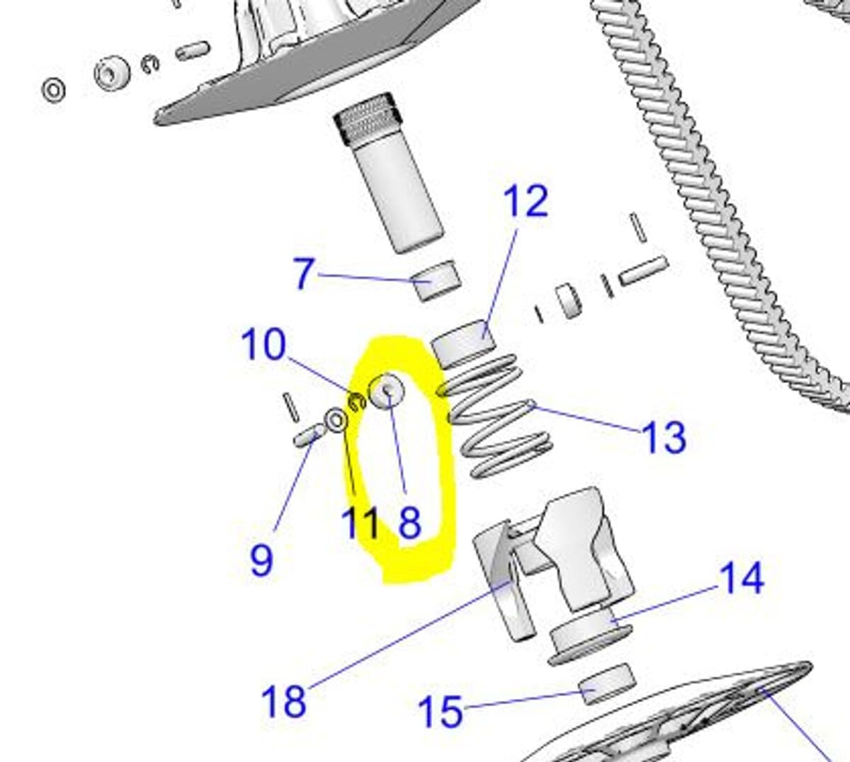 Gilomen Innovations P90X Diamond Rollers & Secondary Clutch - Set of 3