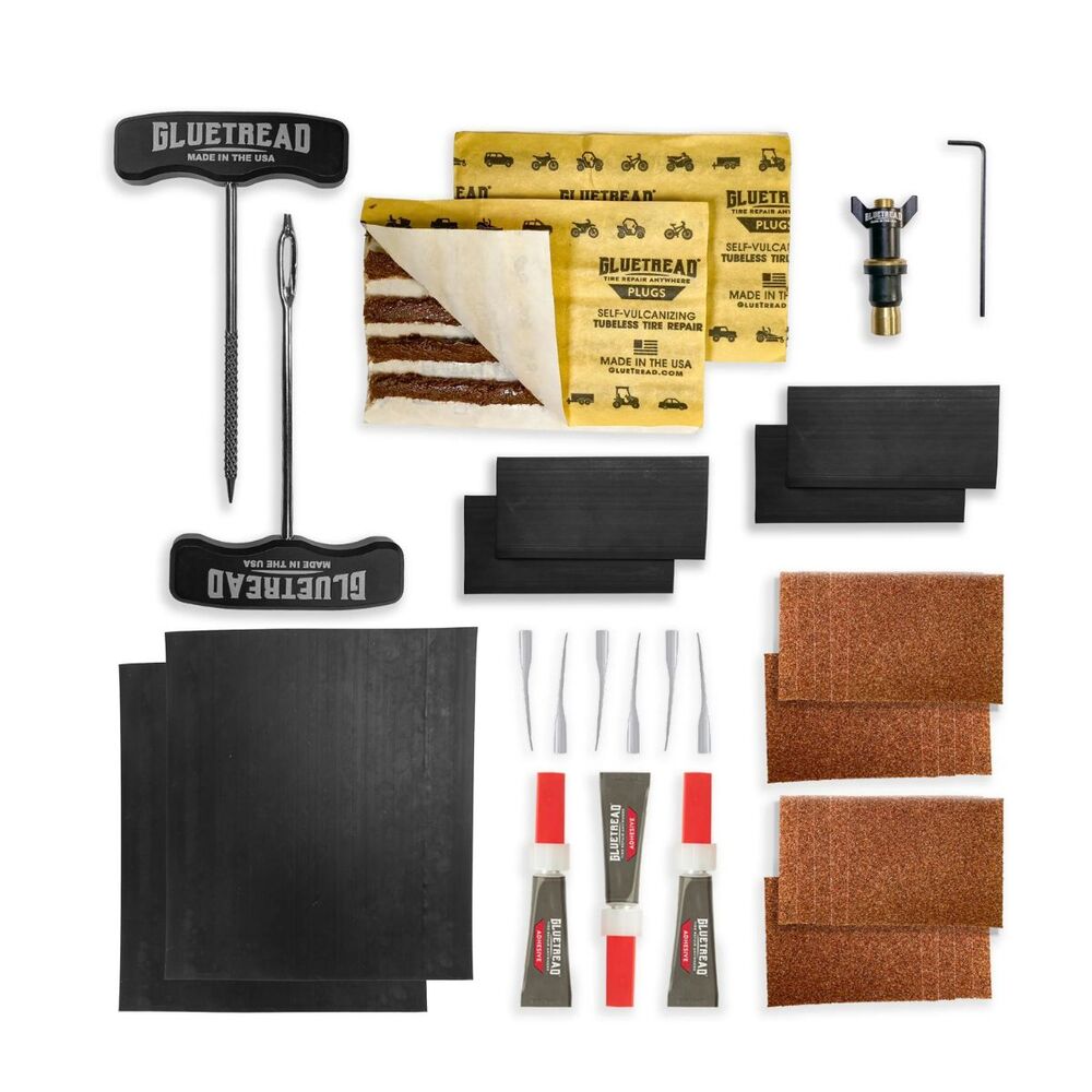 GlueTread Complete Tire Repair Kit