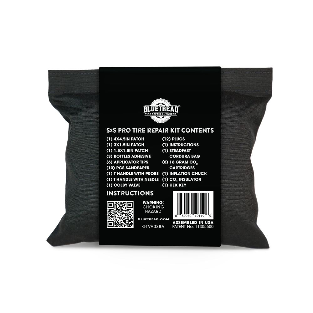 GlueTread SxS Pro Tire Repair Kit