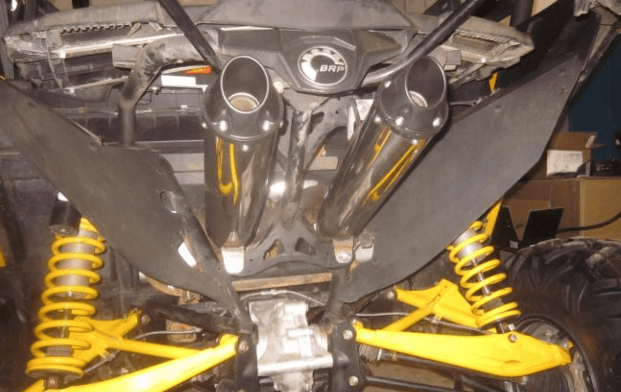 MBRP Dual Slip-on mufflers Can-Am Maverick 1000 dual 2013-2018 & Turbo dual 2015-2018