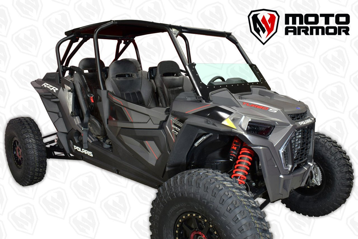 Moto Armor Polaris RZR 2019+ Glass Half Windshield