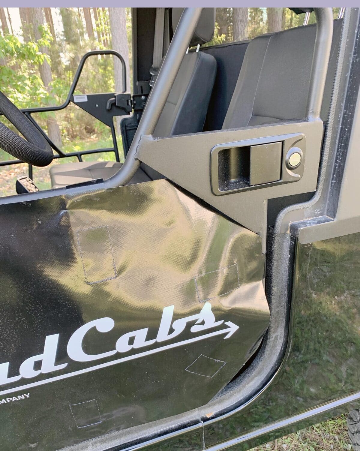 Hard Cabs Roxor 2 Steel Pipe Half Door Set W/Cover