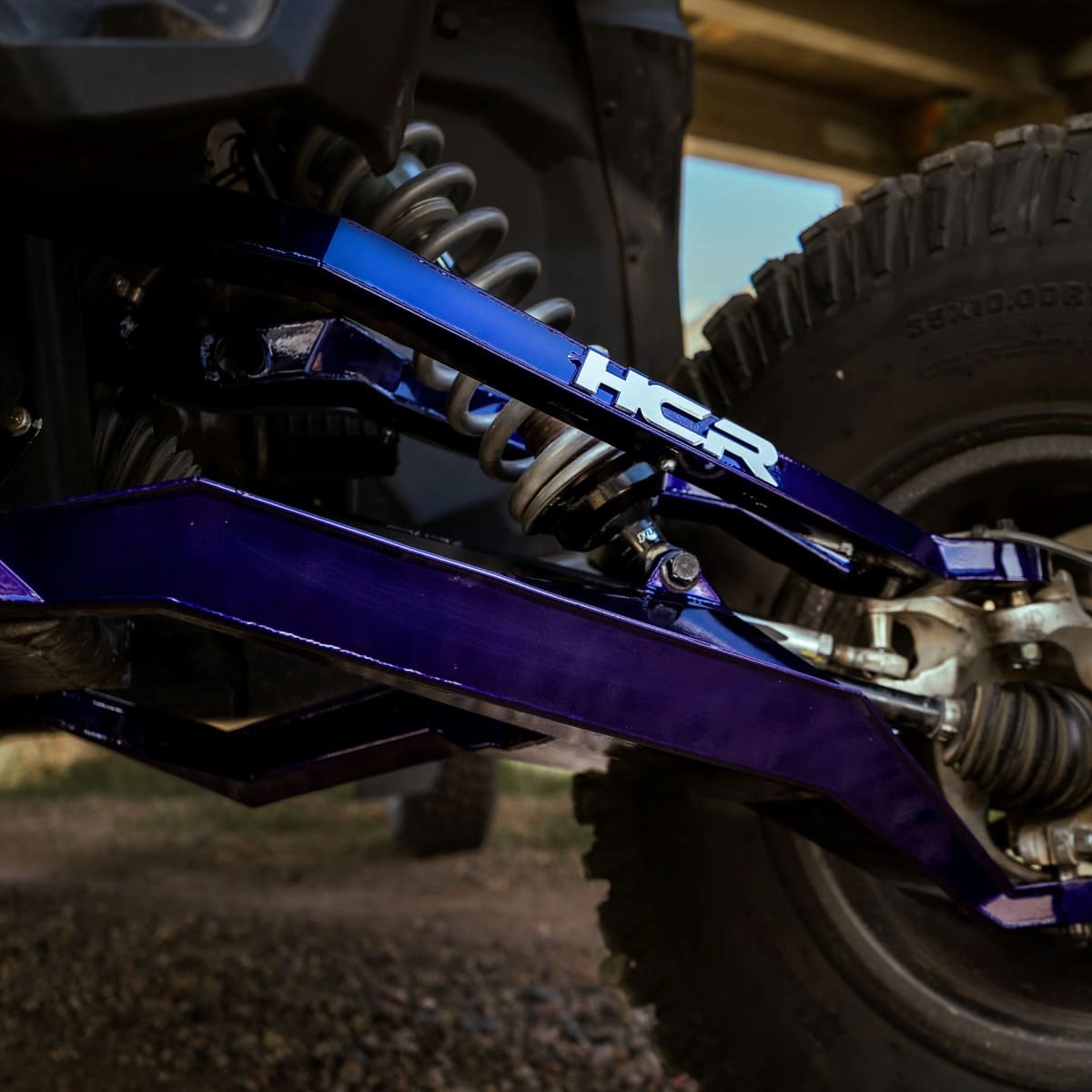 HCR Suspension Can-Am Maverick X3 XRS 72" Dual Sport Lower Shock Mount Front A-Arms