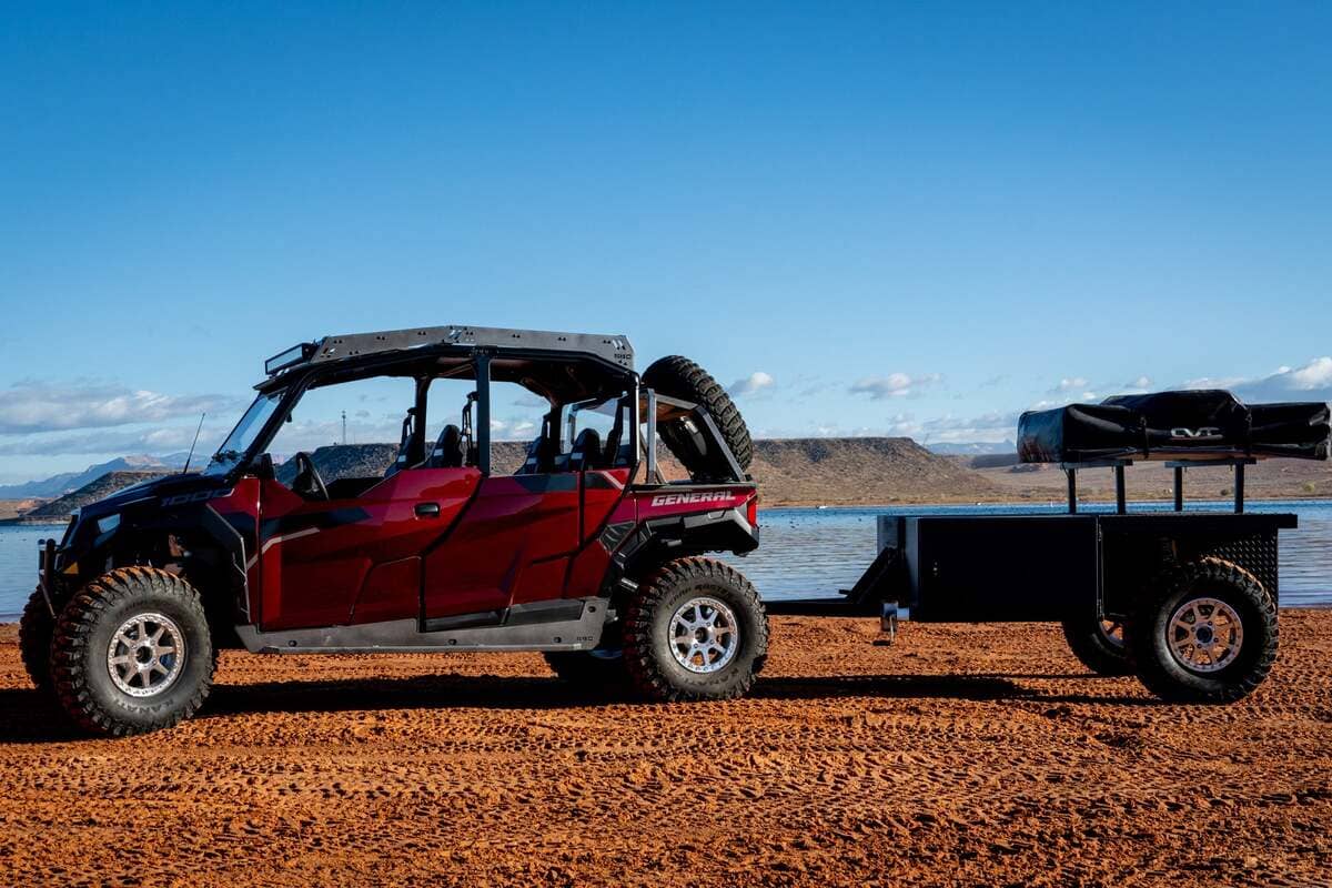 HCR Suspension Polaris General 1000 OEM 2.5" Width Forward Offset A-Arms