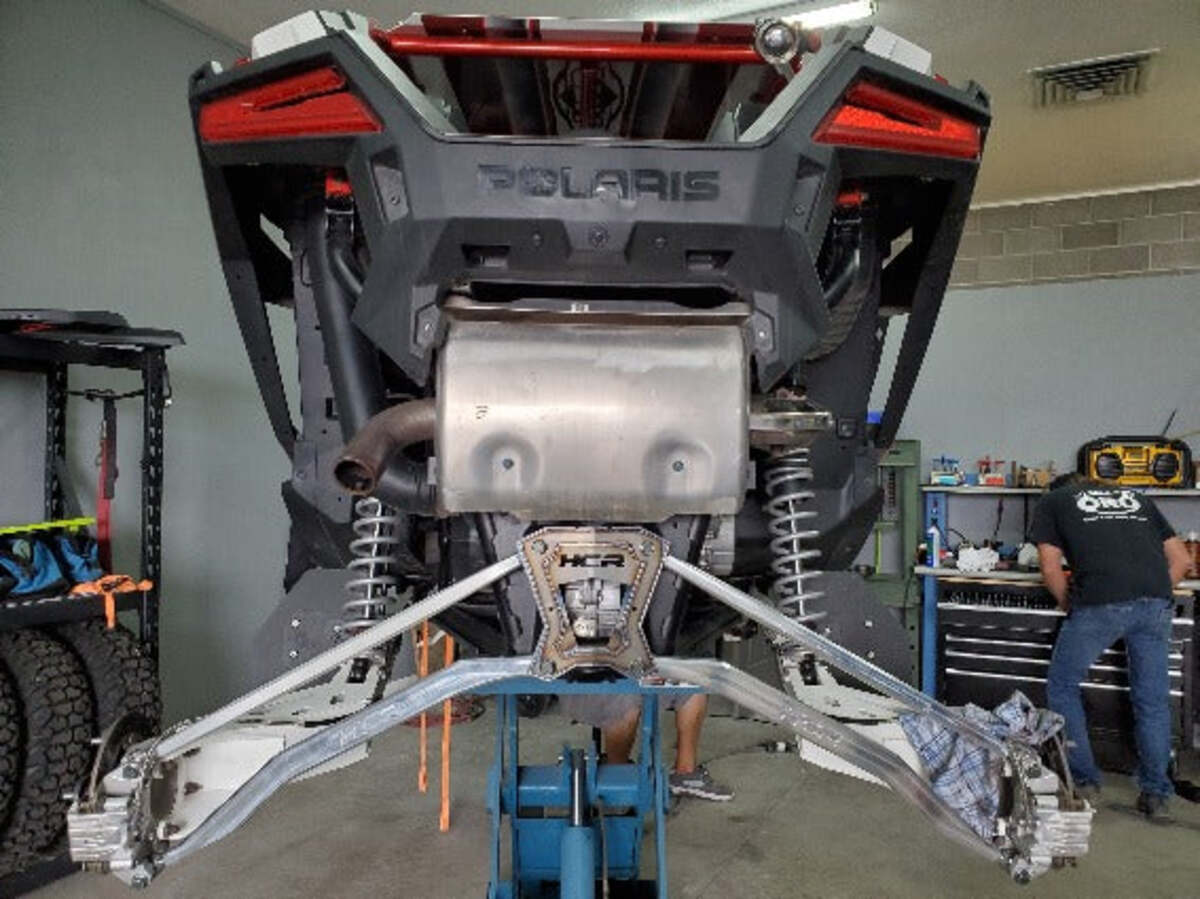 HCR Suspension Polaris RZR Pro XP Radius Rod Back Plate