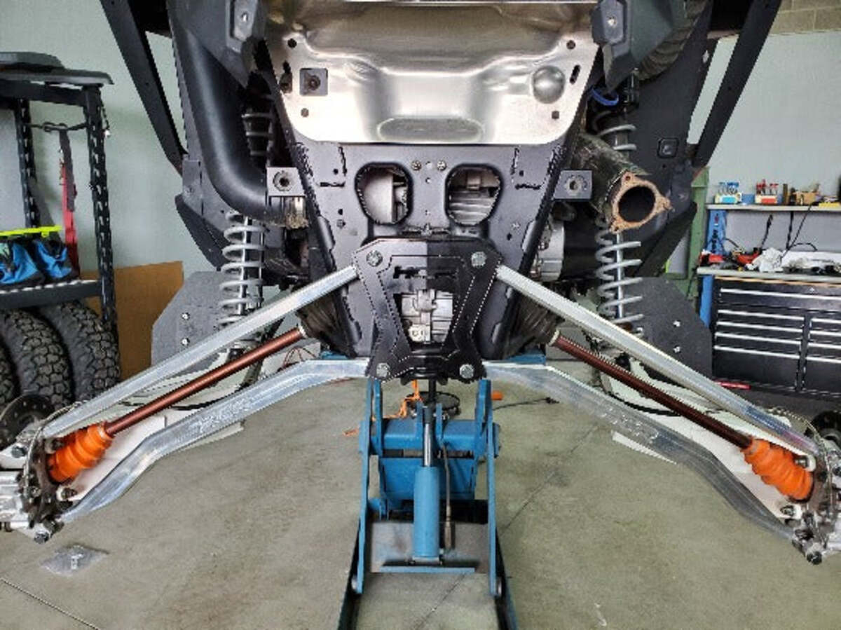 HCR Suspension Polaris RZR Pro XP Radius Rod Back Plate