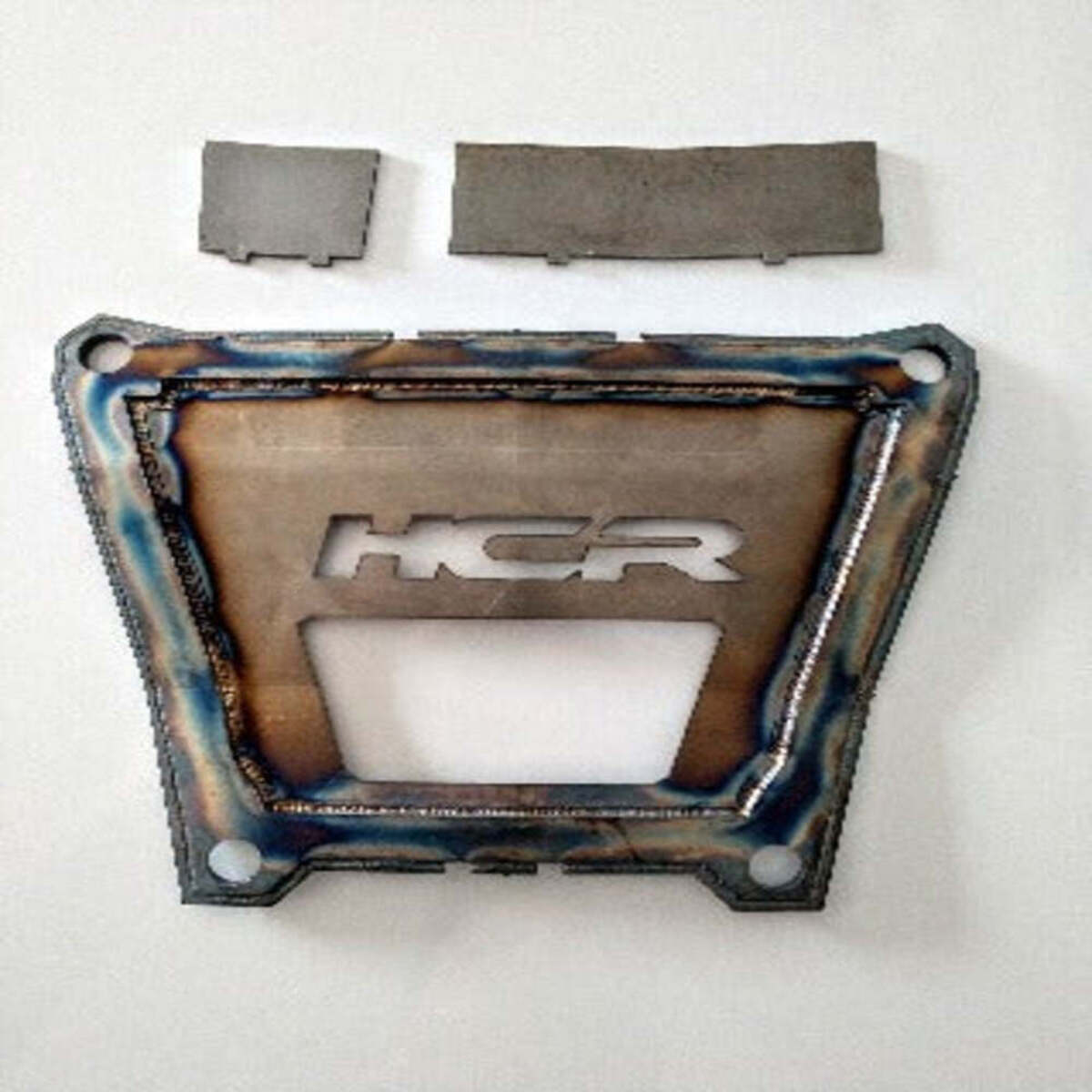 HCR Suspension Polaris RZR Turbo S Back Plate w/ Weld In Tabs