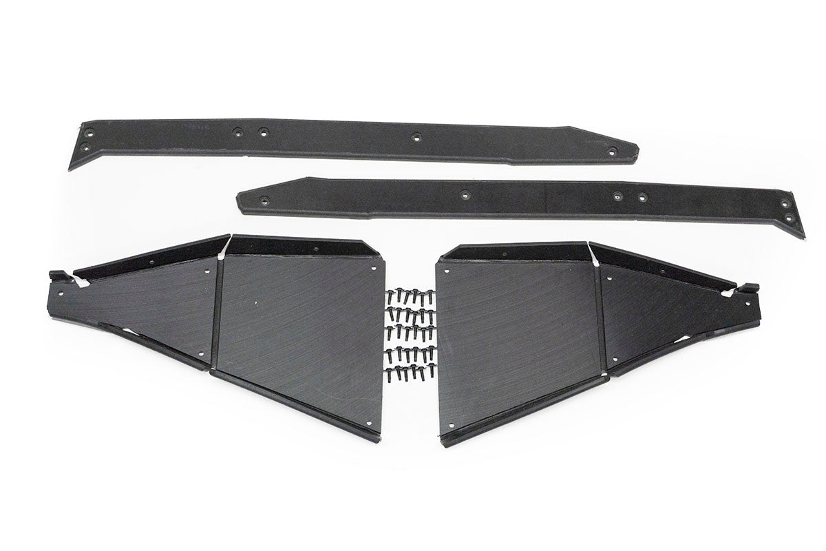 HCR Suspension Polaris RZR Turbo S Skid Plates
