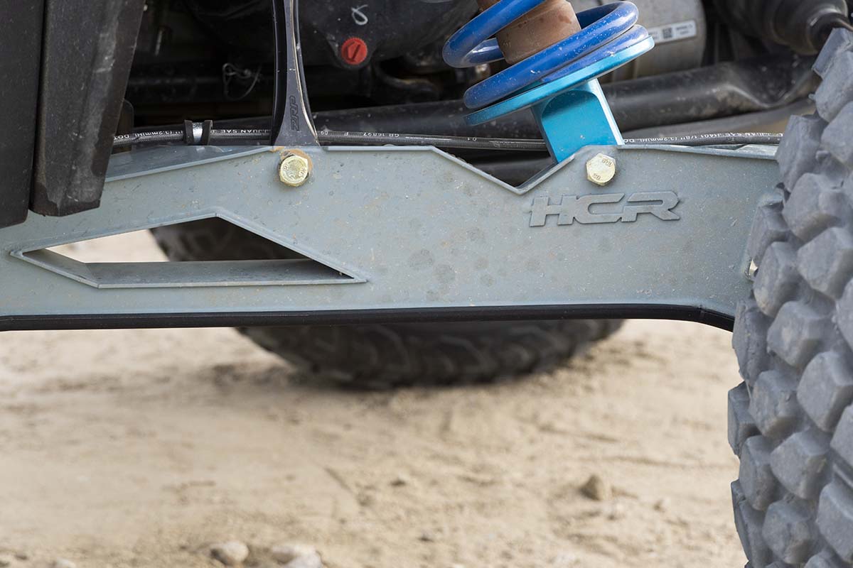 HCR Suspension Polaris RZR Turbo S Trailing Arms Skid Plates