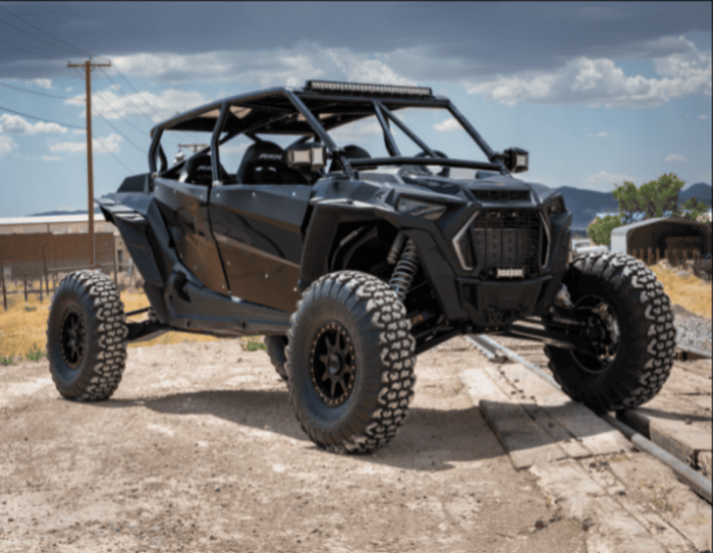 HCR Suspension Polaris RZR XP Turbo Dual Sport Mid Travel Suspension Kit