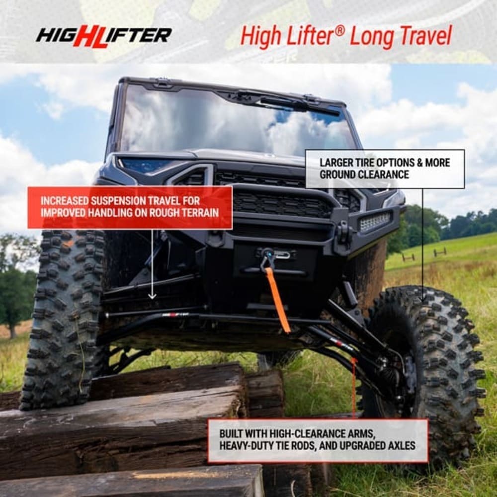 High Lifter '24-'25 Polaris Ranger 1500 XD Long Travel Kit