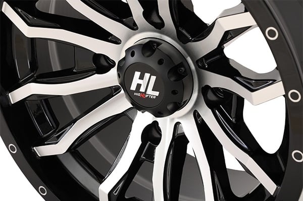 High Lifter HL21 Wheel - Gloss Blk-Mach