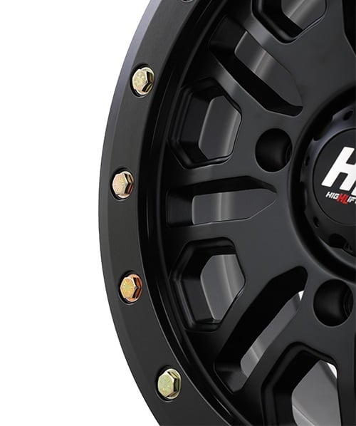 High Lifter HL23 Beadlock Wheel - Matte Black