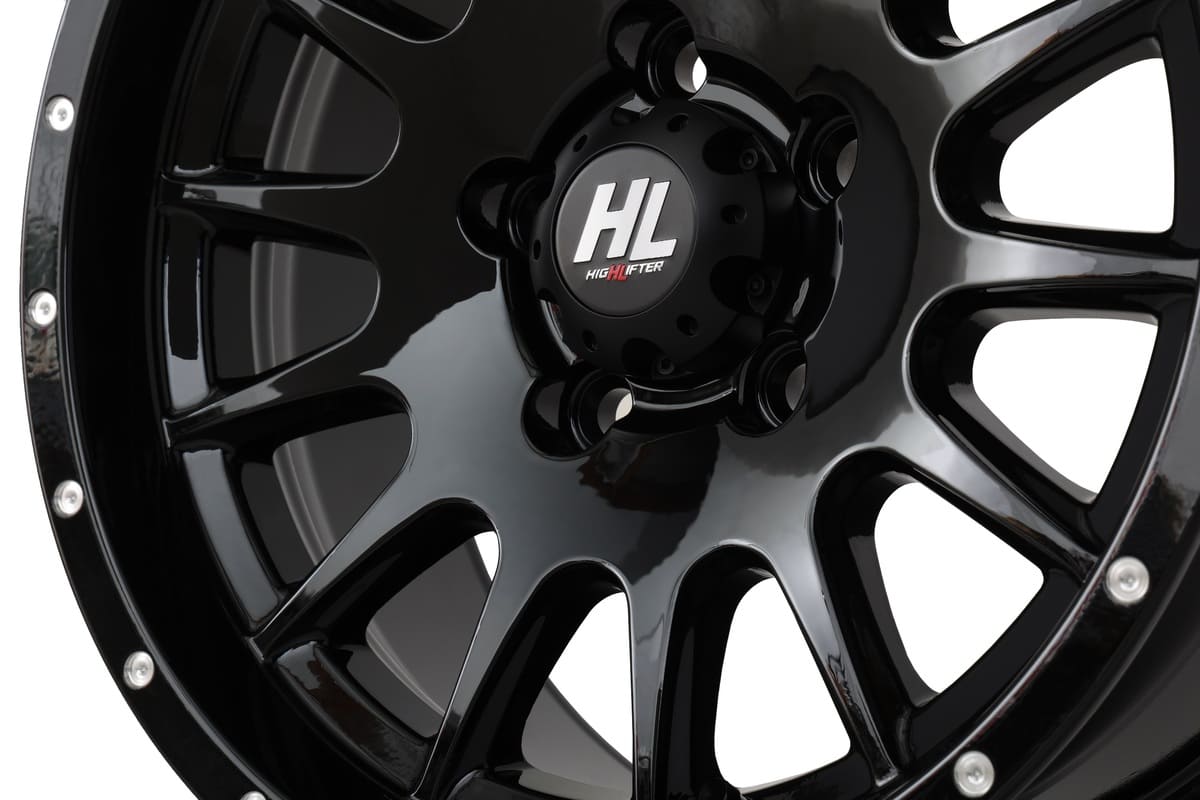 High Lifter HL25 Wheel - Gloss Black