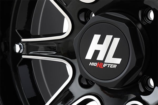High Lifter HL4 Wheel - Gloss Black-Mach