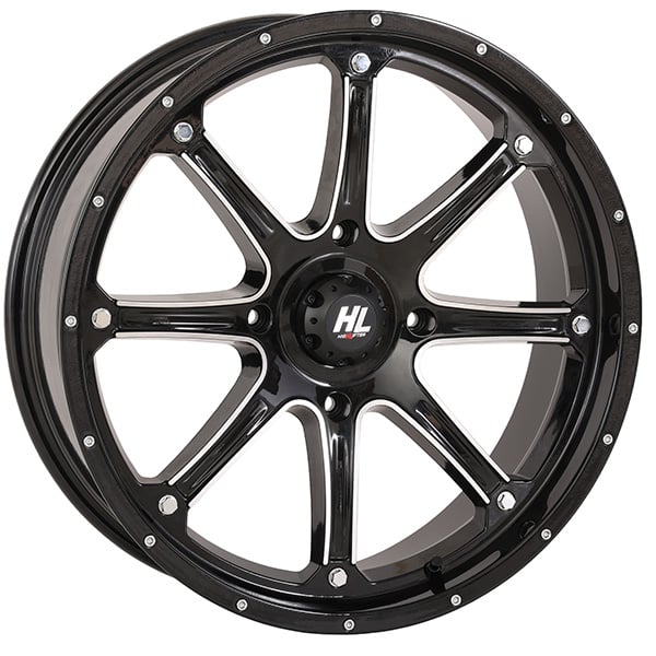 High Lifter HL4 Wheel - Gloss Black-Mach